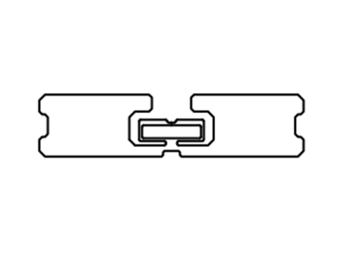 94x22mm U8 UHF RFID Dry Inlay Bild