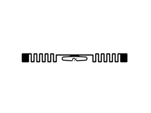 95x8mm M4 UHF Dry Inlay Bild
